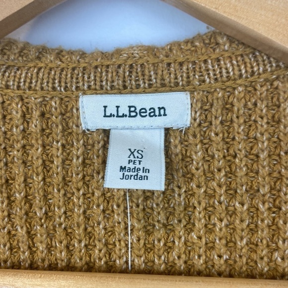 L.l.bean • All-Day Waffle Sweater, Hooded Wrap Cardigan - Picture 12 of 16